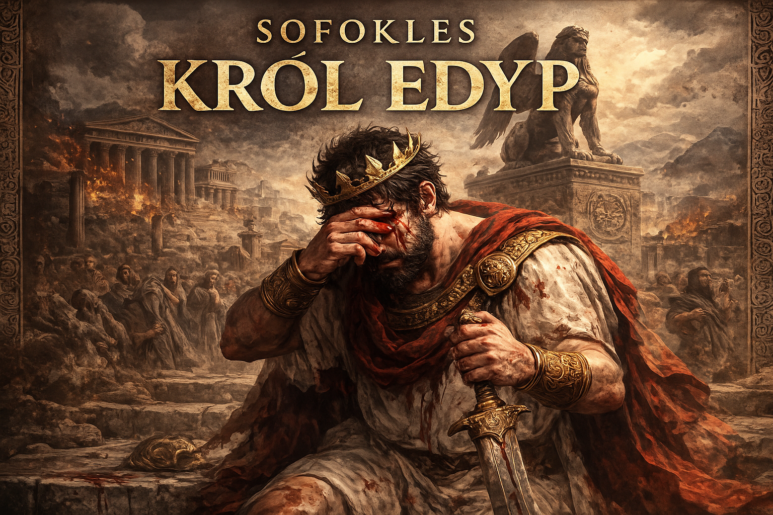 król edyp streszczenie